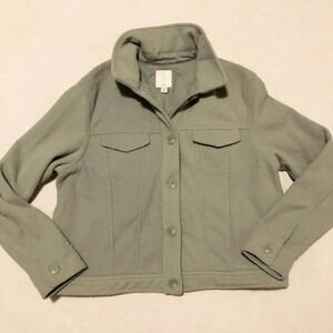 Joie Anthropologie Soft Fleece Boxy Shacket Womens Size  XL